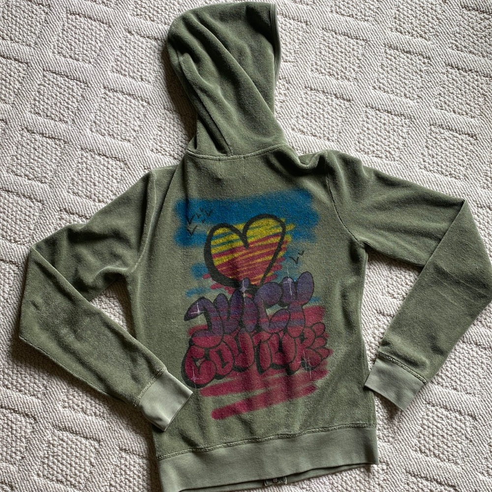 Vintage Juicy Couture terry cloth jacket. Size S.